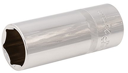 Silverline 306431 Deep Socket 1/2 Drive 6pt Metric 22 mm