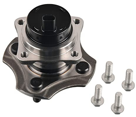 febi bilstein 31180 Radlagersatz mit Radnabe, ABS-Sensor und Befestigungsschrauben, 1 Stück