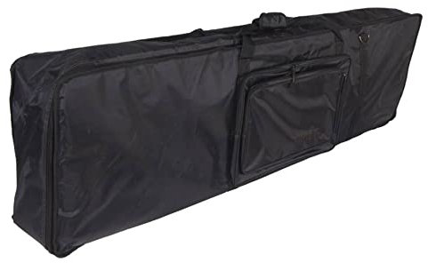 Proel BAG935PN - Borsa per trasporto tastiera musicale, robusta, antistrappo e con imbottitura da 20 mm, Nero