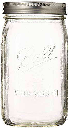 Ball Quart Jar, Wide Mouth, Set of 24