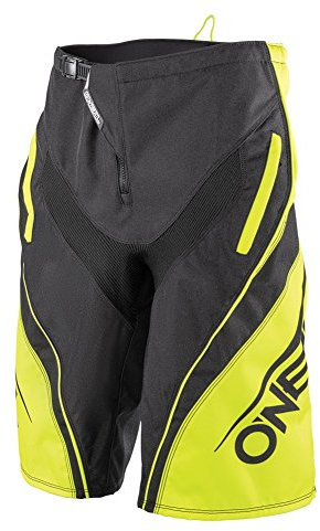 O'NEAL Element FR Unisex-Erwachsene Shorts Blocker (Black/Hi-Viz, Größe 34)