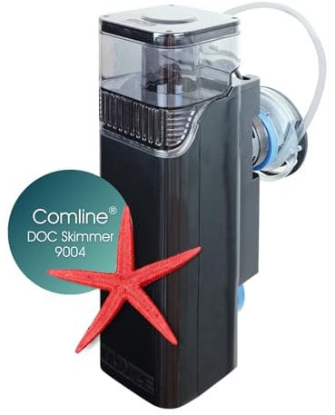 Tunze Comline Doc Skimmer 9004 I Aspiration de Surface pour Aquariums avec 60-250 L I écumeur de protéines économe en énergie avec Support magnétique