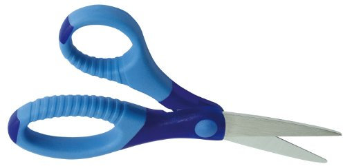 Wedo 77357 Bastelschere Gripy, spitz, 13 cm, sortiert