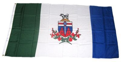 Fahne/Flagge Kanada - Yukon NEU 90 x 150 cm Flaggen