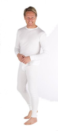 Mens Thermal Underwear Set Long Sleeve Vest & Long Johns [Thermals]