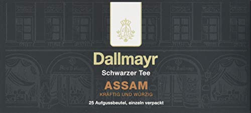 Dallmayr Tee Aufgussbeutel - Assam, 1er Pack (1 x 37,5 g)