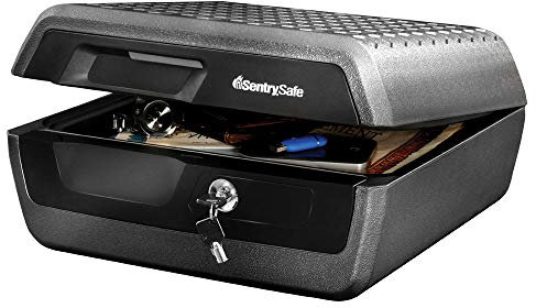 Sentry Safe CHW30220 Cassaforte ignifuga, Grigio e Nero, 0.36 Cubic Feet