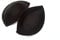 Glamour Secrets Sew in Bra Cups - Gel Filled 'Push Up' Bra Cups - Breast Enhancers (B/C, Black)
