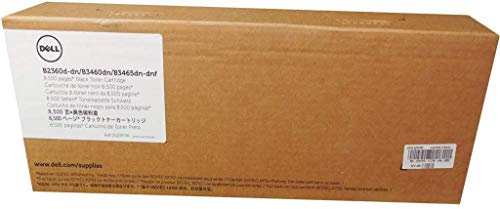 Dell 593-11168 Toner und Laserpatrone für Laserdrucker (8500 Seiten, Laser, B2360d&dn/B3460dn/B3465dnf) schwarz
