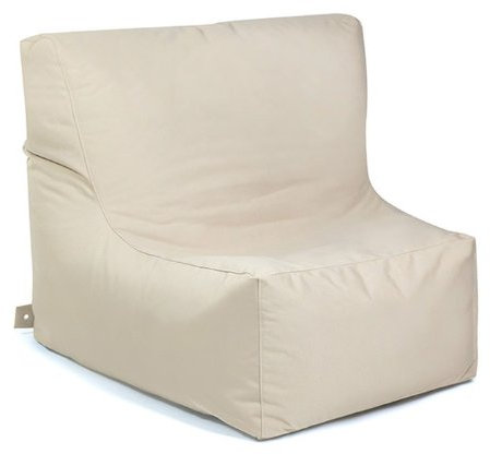 Global Bedding Outbag Sitzsack Piece Plus, Farbe beige, 90x115x62, 500L, 100% Polyester,