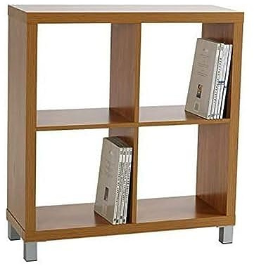 Kit Closet Estantería Kubox 4 Huecos Maple, 83x29x76
