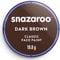 Snazaroo - Pittura Per Viso e Corpo, Trucchi da Viso per Travestimenti, per Bambini e Adulti, 18ML, Colore Marrone Scuro