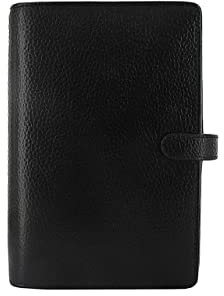 Filofax Finsbury Persönlicher Organiser für Blätter 95 x 171 mm, schwarz
