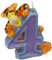 Procoscosy Kerzenhalter Winnie Pooh N4, Mehrfarbig, 61063.04