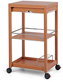 Foppapedretti Servi-Tu, Carrello, Marrone (Noce), 85 x 50 x 80 cm