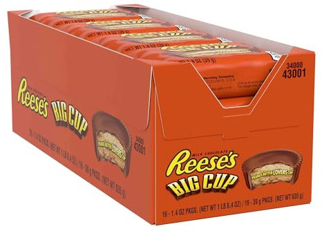 Reese's Big Cup 1.4oz (39.7g) - 16pack