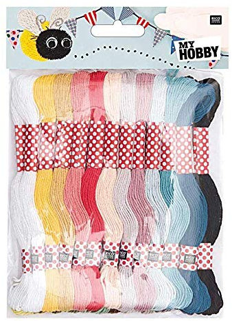Strickgarnset Fashion 24-teilig, 24 Strängchen á 8 m