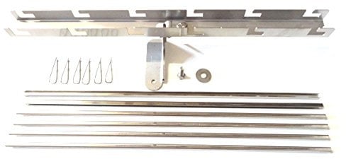 RIFFERT Edelstahl Steckerlfisch-Grillbutler