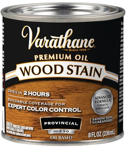 Varathane Rust-Oleum 211794 Varathane, Half Pint, Provincial