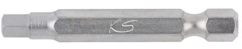 KS Tools 911.2821 1/4 Zoll Classic Bit Innensechskant, 50mm, 6mm