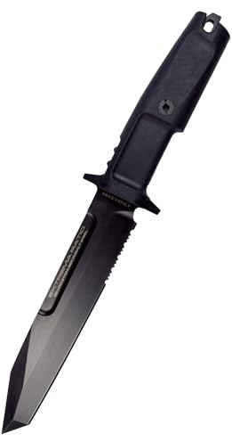Extrema Ratio Feststehendes Jagd- Outdoor- und Survivalmesser Fulcrum, Schwarz