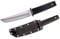 Cold Steel Kobun Couteau à Lame Fixe Mixte Adulte, Bleu/Noir, 140 mm