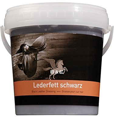B & E Lederfett schwarz, 5 Liter