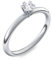 Verlobungsring Zirkonia Stein von AMOONIC mit Zirkonia +LuxusETUI Solitärring Solitaire Ring Verlobung Silber schmal dünn Antragsring Heiratsantrag Silberring Diamantring UW01SS925ZIFA60