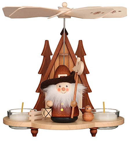 Christian Ulbricht Pyramide Nachtwächter natur Höhe 19,5 cm