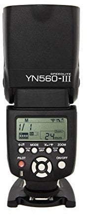 Yongnuo Blitzkamera YN-560 III YN560III für Canon Nikon Olympus Panasonic + WINGONEER Diffusor