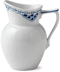 Royal Copenhagen Princess 1017260 Pot à lait en porcelaine Blanc/bleu 17 cl