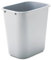 Rubbermaid Commercial Products FG295600GRAY Kunststoff Papierkorb neben Schreibtisch, Grau