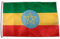 Fahne Flagge Äthiopien 30 x45 cm