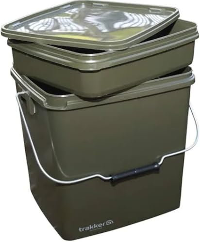 Trakker SQUARE BAIT BUCKET 13LTR by Trakker