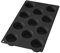 Lékué Molde repostería Minimuffins, Silicona platino Negro, 11 cavidades