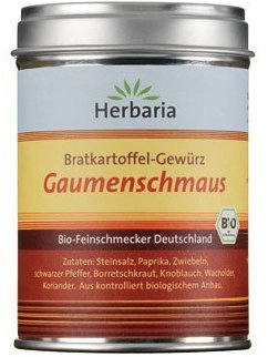 Herbaria Bio Bratkart.gewürz- Gaumenschmaus (4 x 100 gr)