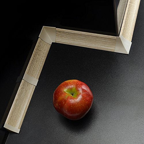 Barras de ángulo de PP] [DQ de Sanoma para cocina 23 mm x 23 mm encimeras Razón Perfil perfil Cocina abschluss – Zócalo