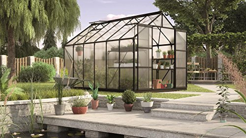 Vitavia Gewächshaus Uranus 9900 (schwarz, 4 mm HKP)