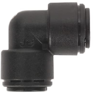 Sealey John Guest® 8mm Elbow Coupling - Pack of 5 - JGCE8