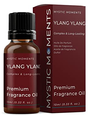 Mystic Moments | Ylang Ylang Fragrance Oil | 10ml | Ylang Ylang notes create an exotic floral scent for candles, soaps, wax melts and diffusers.