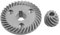 sourcing map Steckplatz Loch Ring Gear Spiral Bevel Ritzel Set für Winkelschleifer 9553