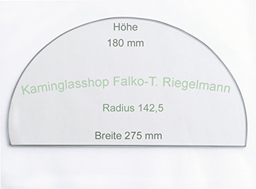 Kaminglas Sichtscheibe passend für Bullerjan 02