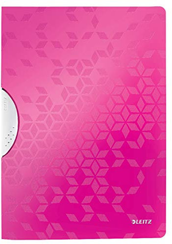 Leitz WOW ColorClip Klemmmappe (A4, PP) pink metallic