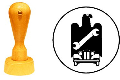 Stempel Holzstempel Motivstempel « KFZ - Mechaniker Werkstatt »