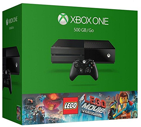 Console Xbox One (500 Go) Noire + Lego Movie The VIdeogame