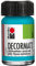 Marabu 14010039091 - Decormatt Acryl Karibik 091, 15 ml, samtmatte Acrylfarbe auf Wasserbasis, cremig und farbintensiv, speichelfest, wetterfest, zum freien Malen und Schablonieren