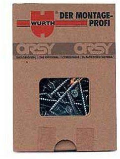 500x Würth WÜPOFAST ® Spanplattenschraube 4,0x40mm blau verzinkt Vollgewinde Senkkopf Stahl Kreuzschlitz Schraube
