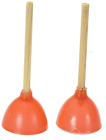 Melody Jane Dolls House Miniature 1:12 Kitchen Accessory 2 Sink Drain Plungers