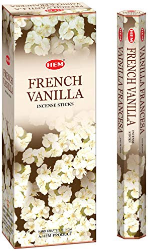 French Vanilla – 120 Sticks Box – HEM Räucherstäbchen