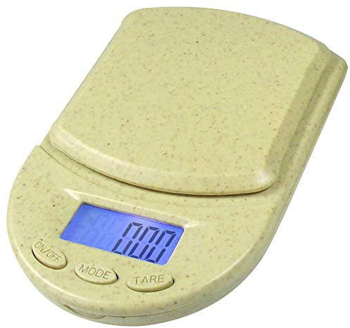DIPSE ECO 100 - Biologisch abbaubare Digitalwaage Feinwaage Goldwaage Briefwaage | 100g x 0,01 Taschenwaage